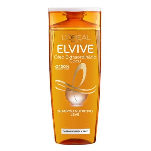 Shampoo L'Oréal Paris Elseve Extraordinary Oil Coconut Cabelo Normal a Seco 400ml
