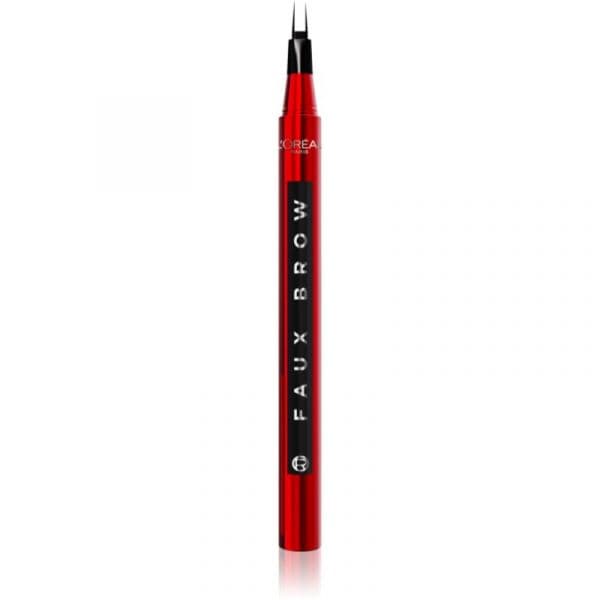 L'Oréal Paris Infaillible Faux Brow Marcador de Sobrancelhas Caneta Tom Soft Black 1ml