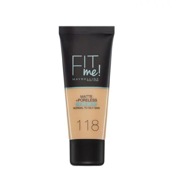 Maybelline Base Fluida Fit Me Tom 118 Nude