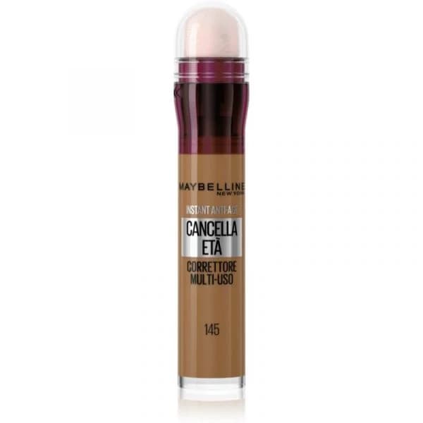 Maybelline Instant Anti Age Eraser Corretor Líquido com Esponja Aplicadora Tom 145 Warm Olive 6,8 ml