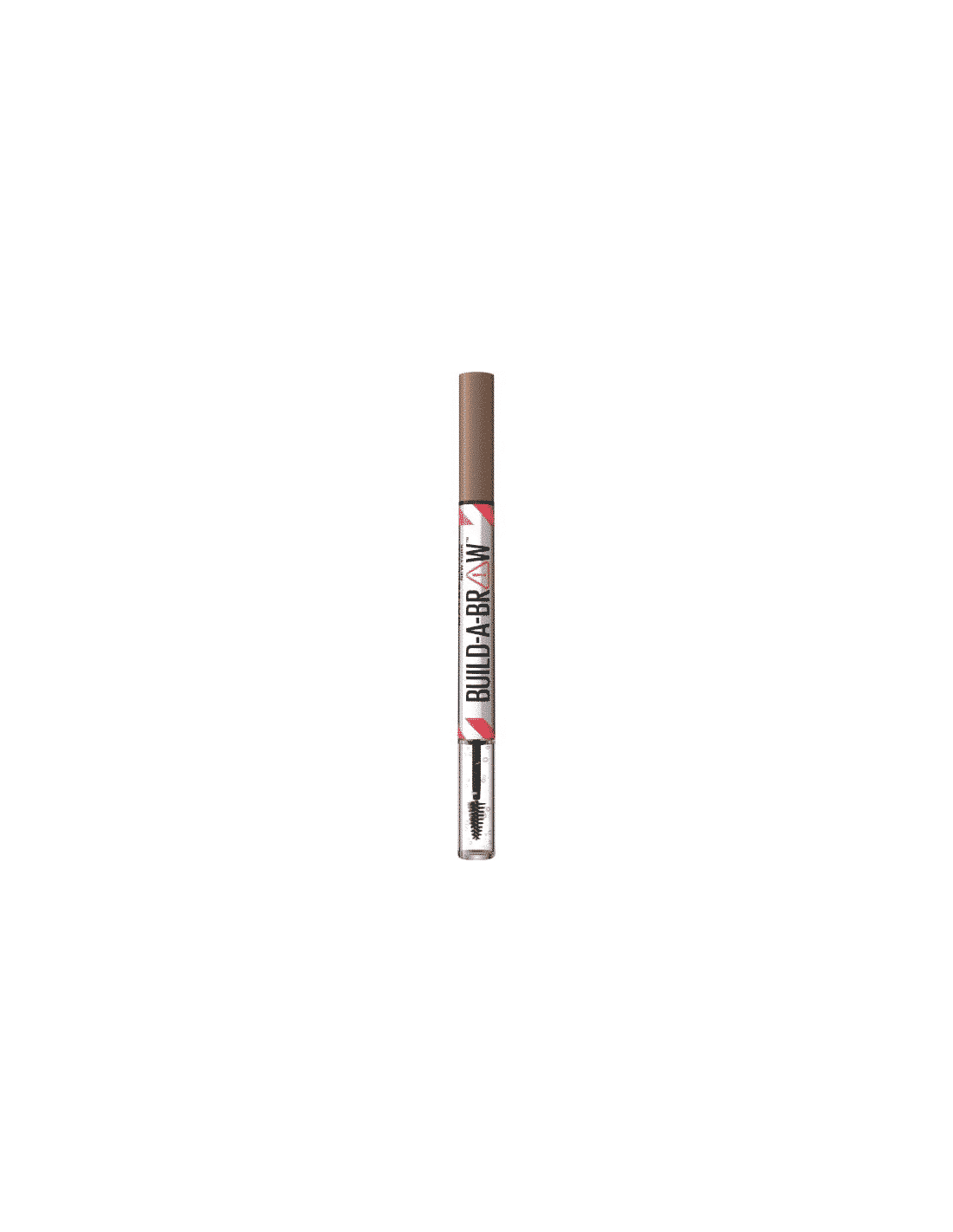Maybelline Build-a-brow Lápis Duplo para Sobrancelhas para Fixação e Forma Tom 255 Soft Brown 1 Unidade