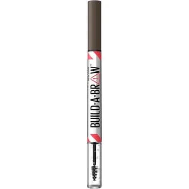 Maybelline Build-a-brow Lápis Duplo para Sobrancelhas para Fixação e Forma Tom 262 Black Brown 1 Unidade