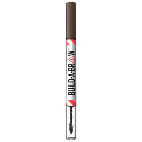 Maybelline Build-a-brow Lápis Duplo para Sobrancelhas para Fixação e Forma Tom 262 Black Brown 1 Unidade