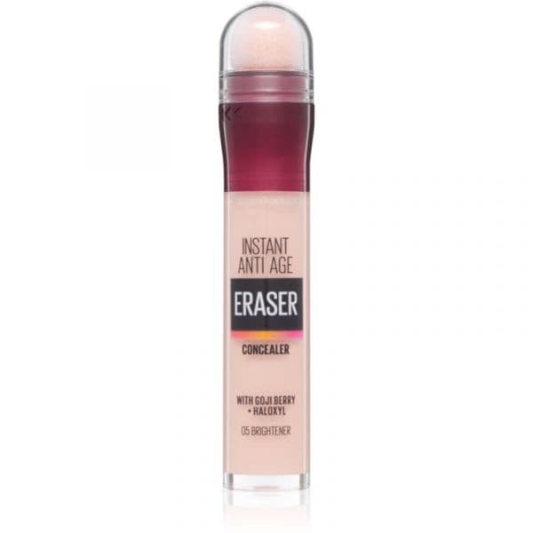 Maybelline Instant Anti Age Eraser Corretor Líquido com Esponja Aplicadora Tom 05 Illuminating Pink 6,8 ml