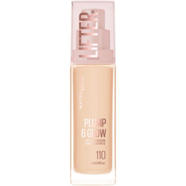 Maybelline Lifter Plump & Glow Base Fluida SPF15 Tom 110 30ml
