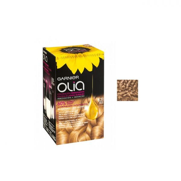 Garnier Olia Coloração Permanente Tom 8.31 Louro Mel