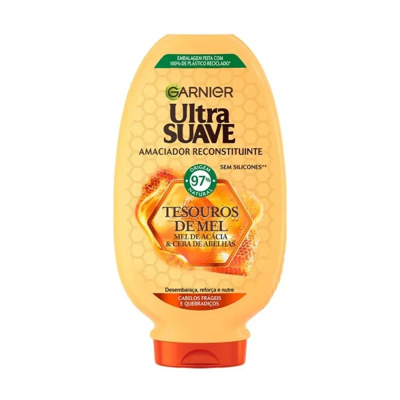 Garnier Ultra Suave Amaciador Reparador Tesouros de Mel 400ml