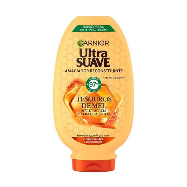 Garnier Ultra Suave Amaciador Reparador Tesouros de Mel 400ml