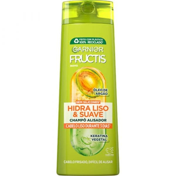 Garnier Fructis Hidra Liso & Suave Shampoo Fortificante 400ml