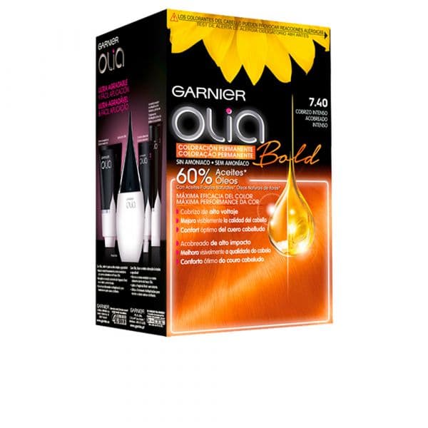 Garnier Olia Coloração Permanente Tom 7,40 Cobrizo Intenso