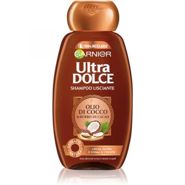 Garnier Ultra Doux Cocoa And Coconut Oil Shampoo para Cabelos Crespos e Inflexíveis 250ml