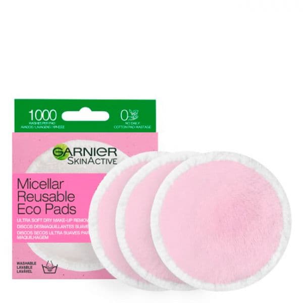 Garnier Skin Active Micellar Reusable Eco Pads 3 Unidades