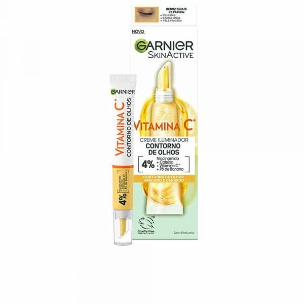 Garnier Skinactive Vitamina C Creme Iluminador Contorno dos Olhos 15ml