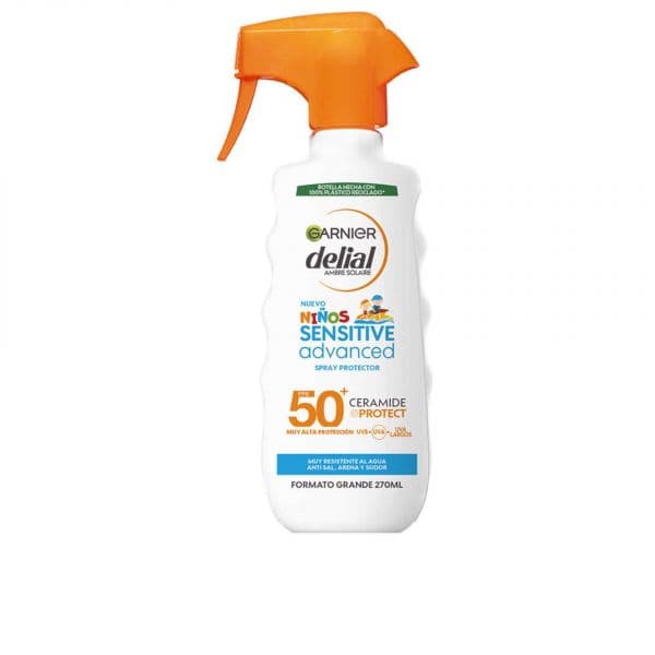 Protetor Solar Garnier Ambre Solaire Kids Sensitive Advanced Spray SPF50+ 270ml