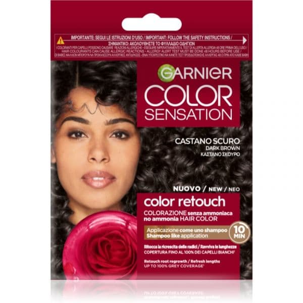 Garnier Color Sensation Retouch Coloração para Cobrir as Raízes Castano Scuro 1 Unidade