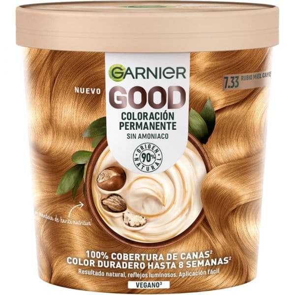 Garnier Coloração Permanente Tom 7.33 Loiro Noz-moscada  217 ml