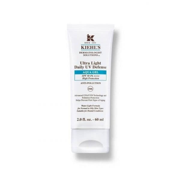 Protetor Solar Kiehl's Ultra Light Daily UV Defense Aqua Gel Fluido SPF50 60ml