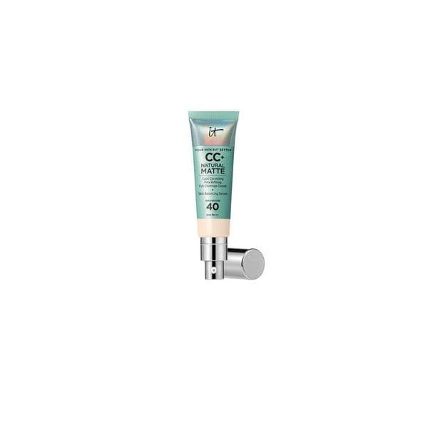 It Cosmetics CC+ Natural Matte Base de Maquillagem em Creme SPF40 Tom #fair Ivory