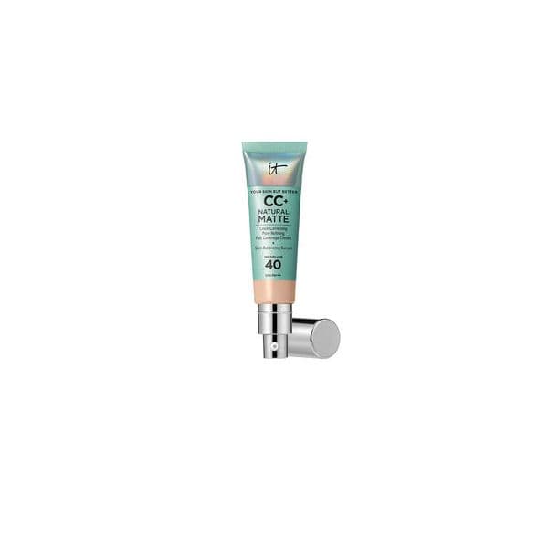It Cosmetics CC+ Natural Matte Base de Maquillagem em Creme SPF40 Tom #fair Light