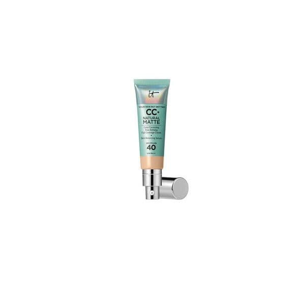 It Cosmetics CC+ Natural Matte Base de Maquillagem em Creme SPF40 Tom #light