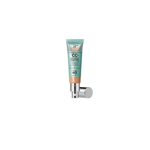 It Cosmetics CC+ Natural Matte Base de Maquilhagem em Creme SPF40 Tom #neut Medium