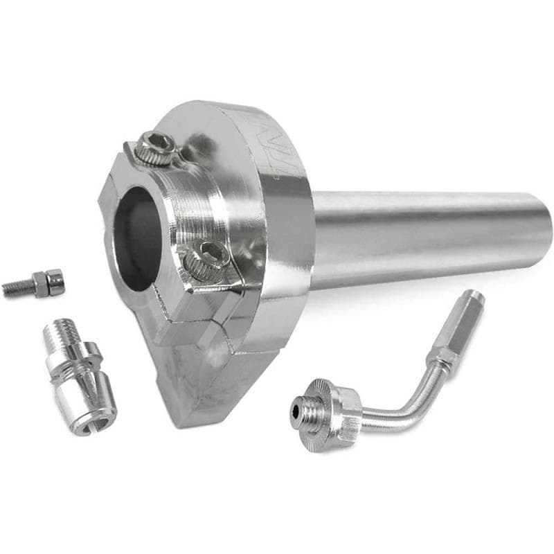 PUNHO ACELERADOR RAPIDO ALUMINIO PRATA TNT