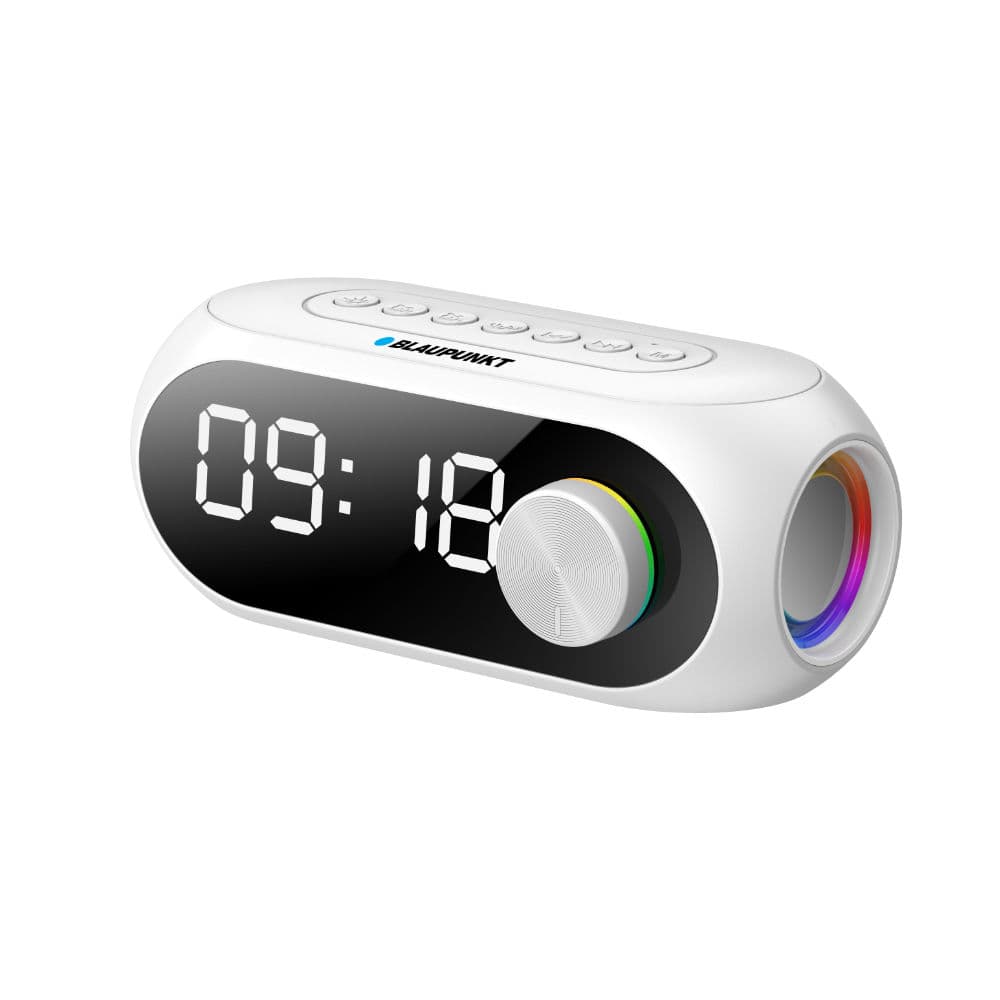 Rádio Relógio Portátil com Bluetooth