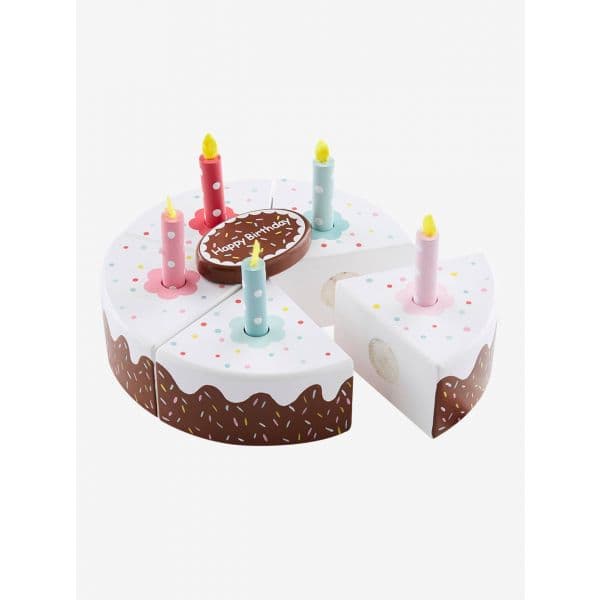 Vertbaudet Bolo de Aniversário em Madeira Rosa