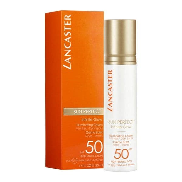 Protetor Solar Lancaster Sun Perfect Infinite Glow Illuminating Cream SPF50 50ml