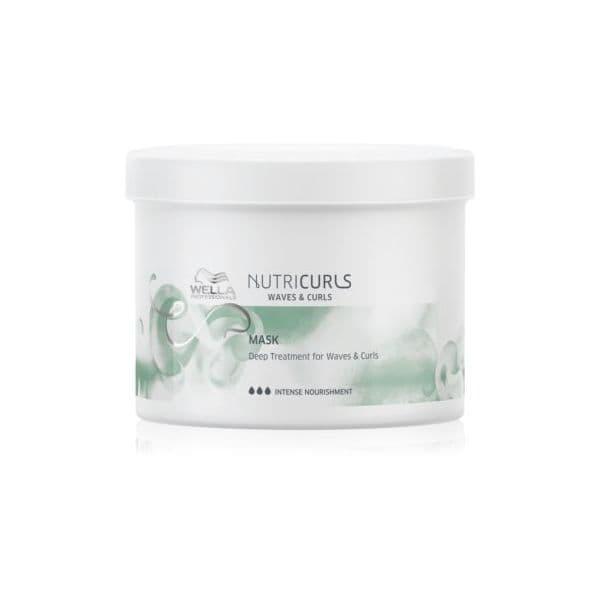 Wella Professionals Nutricurls Waves & Curls Máscara Alisante Cabelos Ondulados e Encaracolados 500ml
