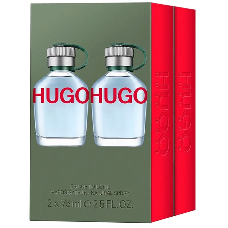 Conjunto Hugo Duo  EDT 2 x 75 ml 150ml