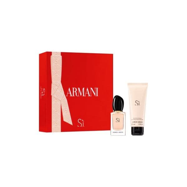 Armani Sì Passione Woman Eau de Parfum 30ml + Leite Corporal 75ml Coffret