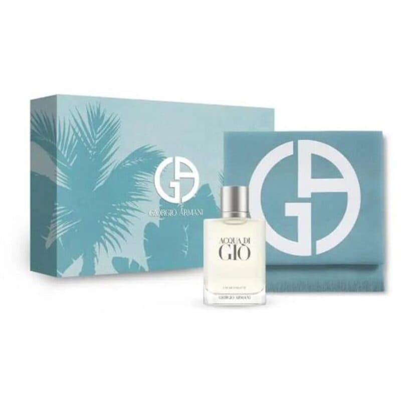 Acqua di Gio Man Gift Set 100 ml EDT and towel Armani