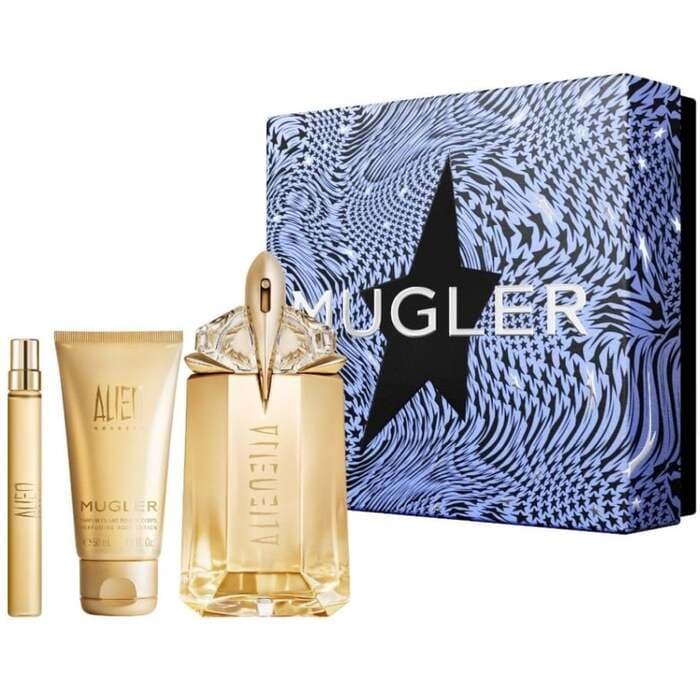 Alien Goddess Gift set EDP 60 ml, miniature EDP 10 ml and body lotion 50 ml