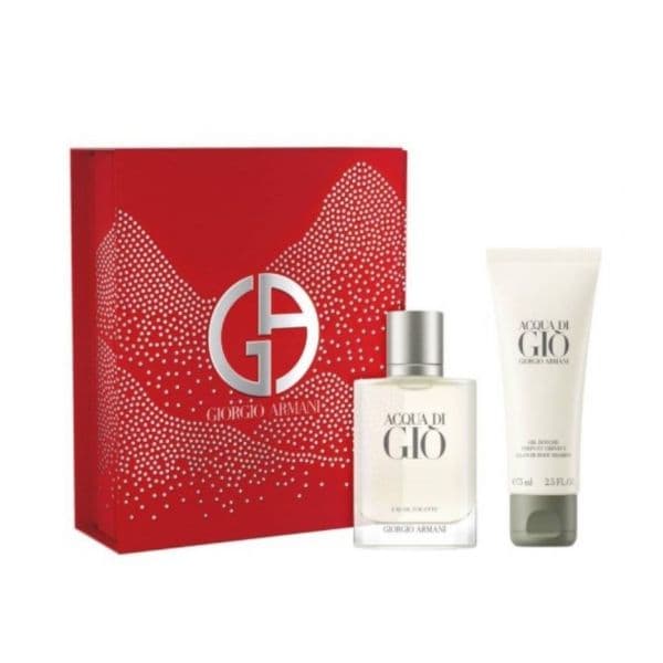 Giorgio Armani Acqua di Giò Eau de Toilette 50ml + Gel de Duche 75ml Coffret