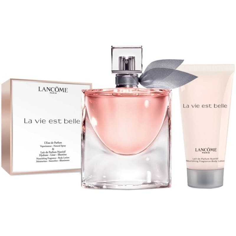 La Vie Est Belle Gift Set EDP 30 ml body lotion and La Vie Est Belle 50 ml