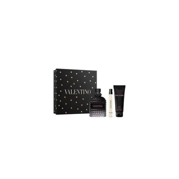 Valentino Uomo Born In Roma Eau de Toilette 100ml + Gel de Banho 75ml + Mini Eau de Toilette 10ml Coffret
