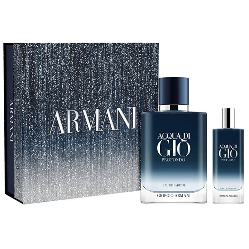 Conjunto Acqua Di Gio Profondo EDP 100 ml aminiatura EDP 15 ml