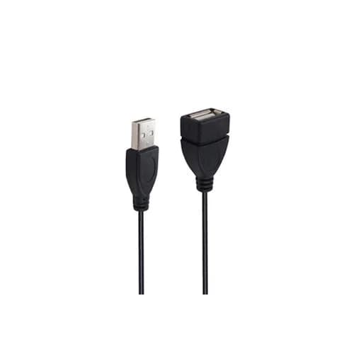 Cabo ACCSUP USB M/F 1.8m - Preto