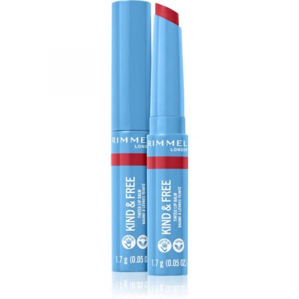 Rimmel Kind & Free Bálsamo Labial Matizante Tom 005 Turbo Red 1,7 g