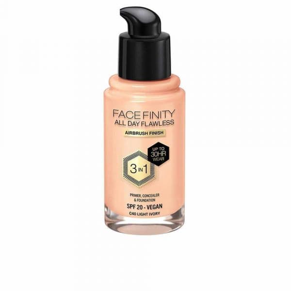 Max Factor Facefinity All Day Flawless Base 3 em 1 Tom #C40-light Ivory