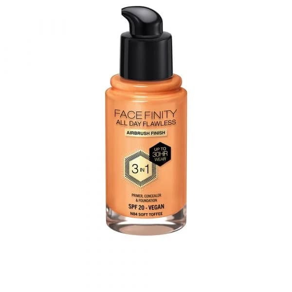 Max Factor Facefinity All Day Flawless Base 3 em 1 Tom #N84-soft Toffee