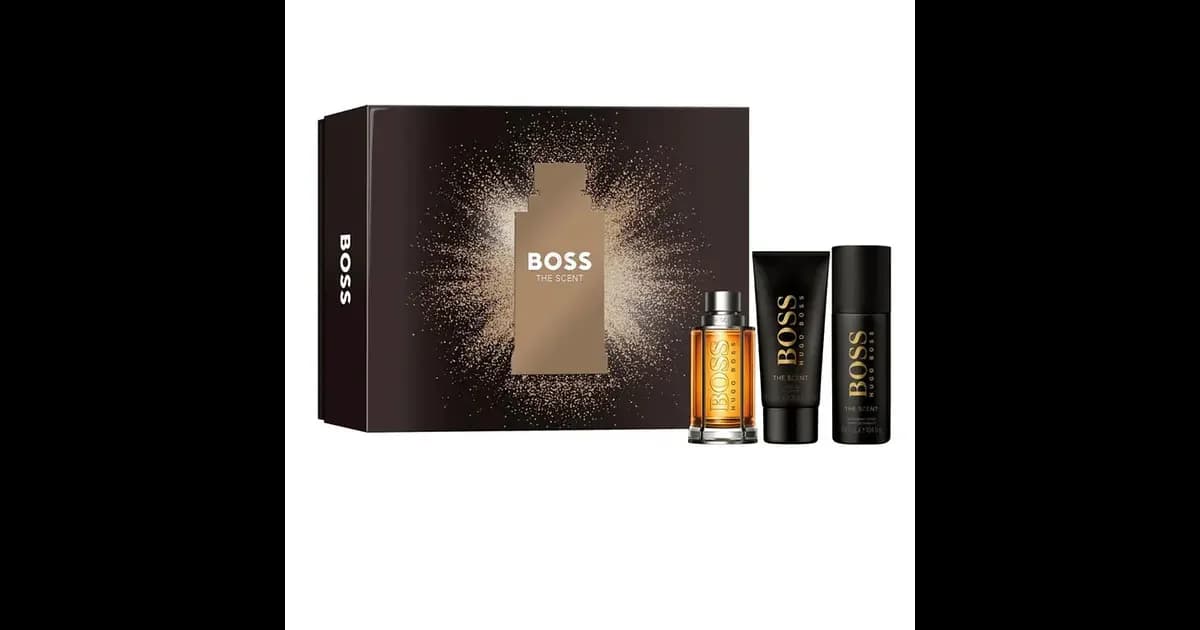 Coffret Hugo Boss The Scent 3 Peças