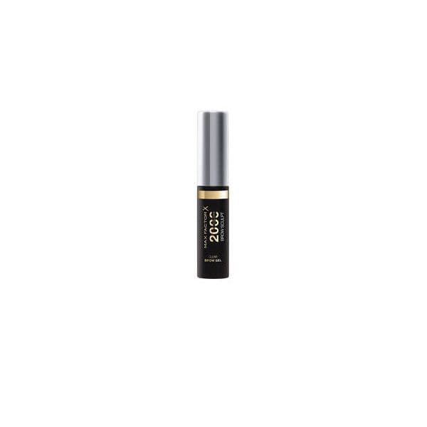 Max Factor 2000 Calorie Brow Sculpt Gel para Sobrancelhas Tom 000 Clear 4,5 ml