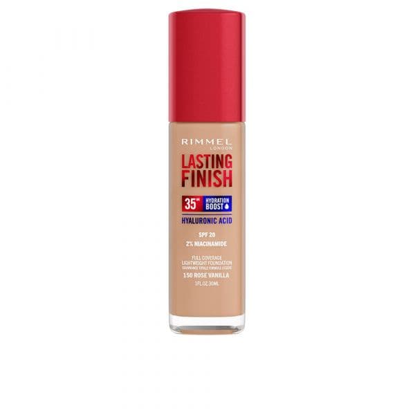 Rimmel Lasting Finish 35h Hydration Boost Base Hidratante SPF 20 Tom 150 Rose Vanilla 30ml