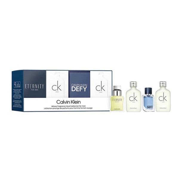 Calvin Klein Eau de Toilette 2x10ml + Defy Eau de Toilette 5ml + Eternity Eau de Toilette 10ml Coffret