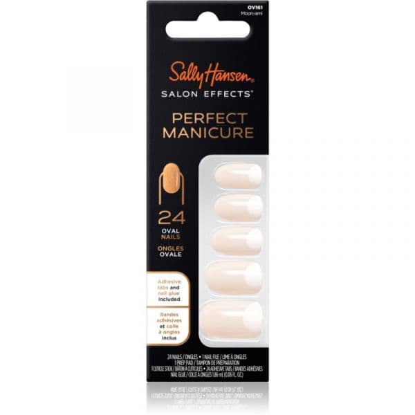 Sally Hansen Salon Effects Unhas Artificiais Ov161 Moon-ami 24 Un.