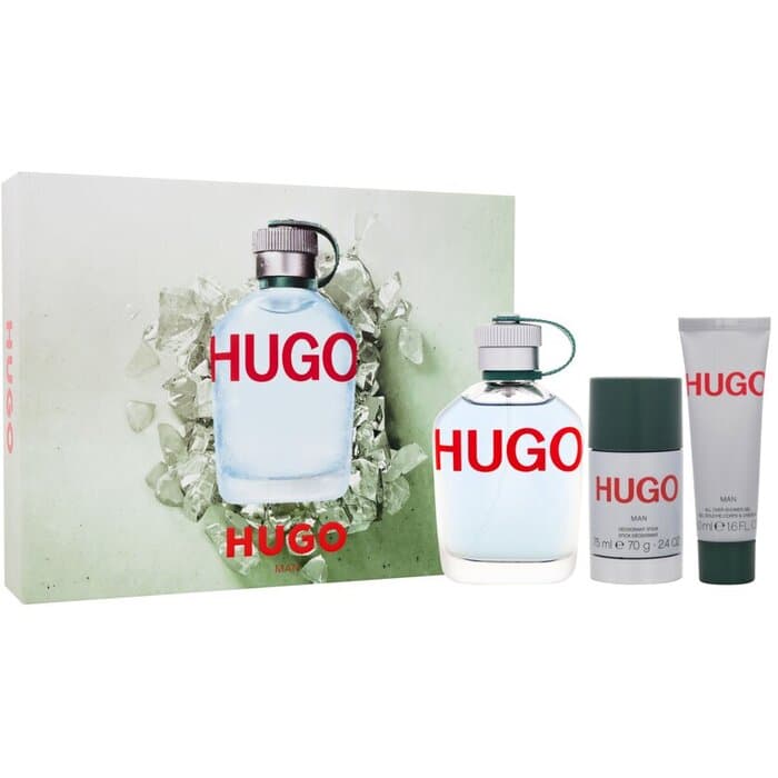 Hugo Boss HUGO Man EDT 125ml + Gel de Banho 50ml + Desodorizante 75ml Pack