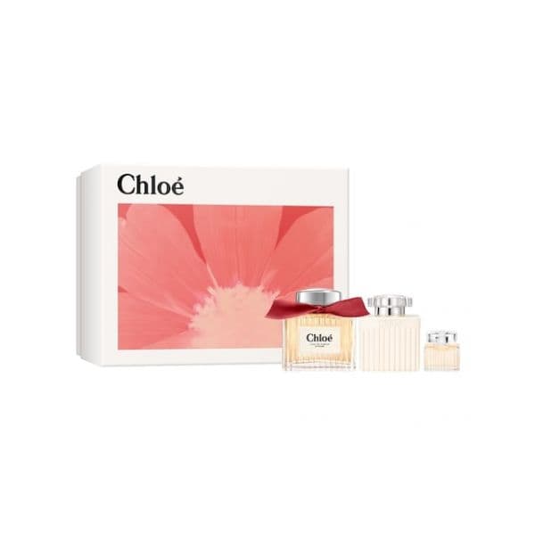 Chloé L'Eau de Parfum Intense 100ml + Loção Corporal 100ml + L'Eau de Parfum Intense 5ml Coffret