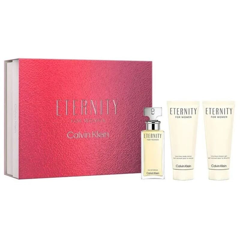 Eternity SET EDP 100 ml + body lotion 100 ml + miniature EDP 10 ml